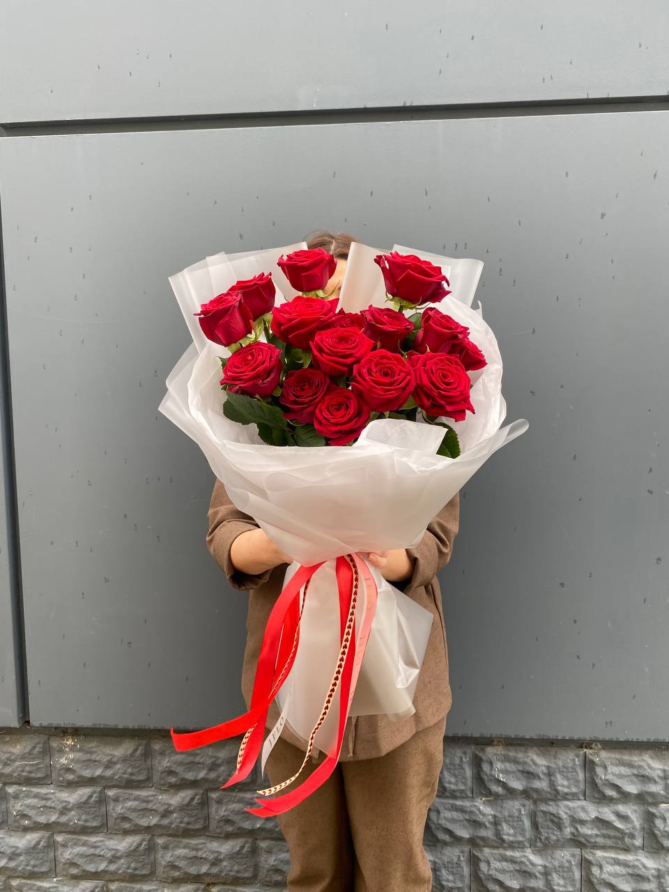 Букет с розами