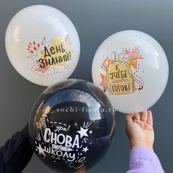 Воздушный шар к 1 сентября в Королёве