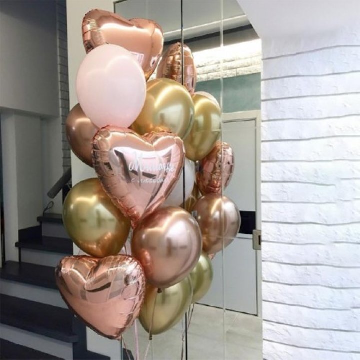 Фонтан шаров "От сердечка" в Королёве