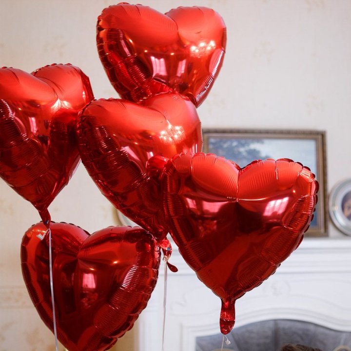 Фольгированный шар "Сердце" в Королёве