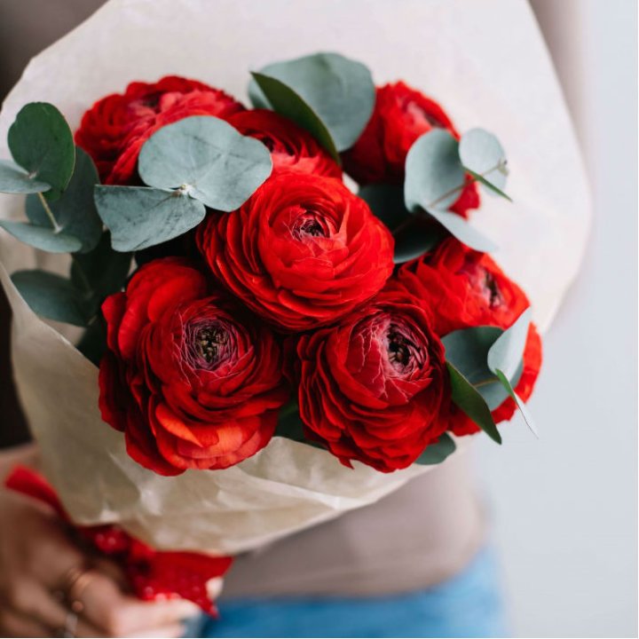 Букет ранункулюсов  в Королёве