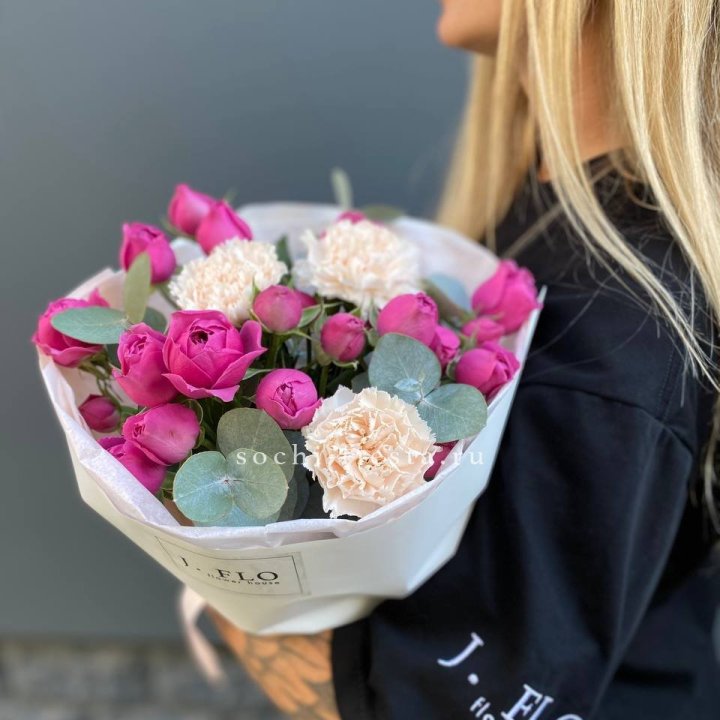 Букет с мисти бабблс №2 в Королёве