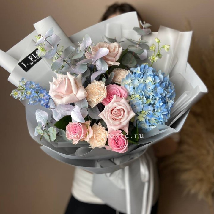 Букет с гортензией № 4 в Королёве