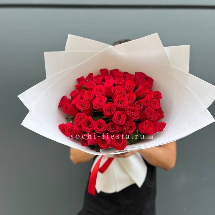 51  красная роза в Королёве
