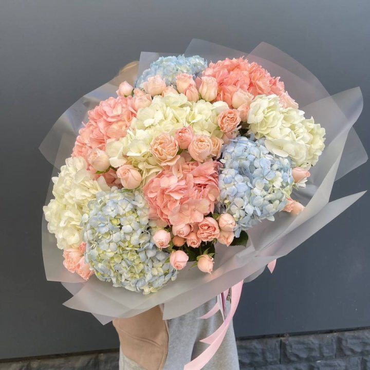 Дуо гортензии и бомбастик в Королёве