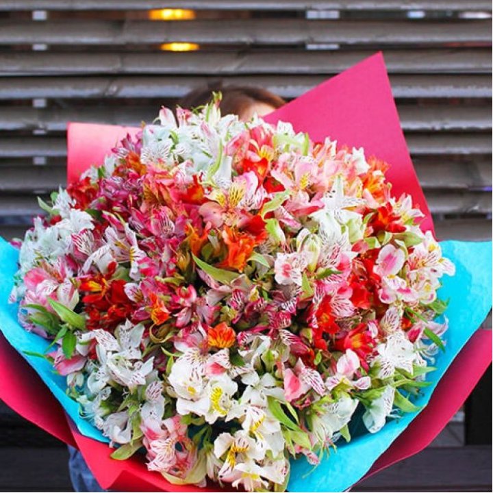 101 альстромерия в Королёве