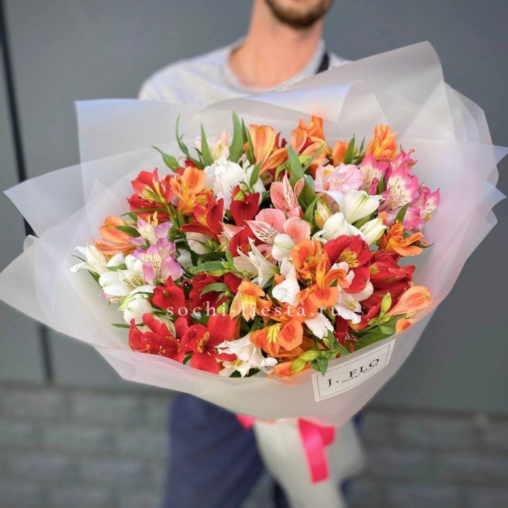 Микс альстромерий №5 в Королёве