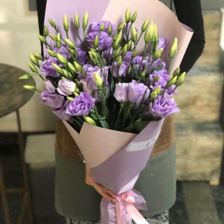 Букет эустом "Лило" в Королёве