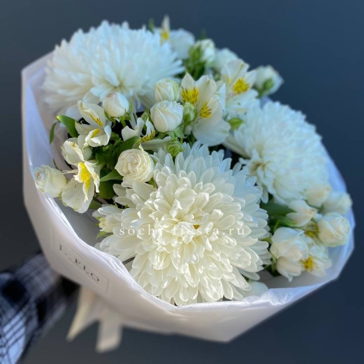 Букет из хризантем "Миранда" в Королёве