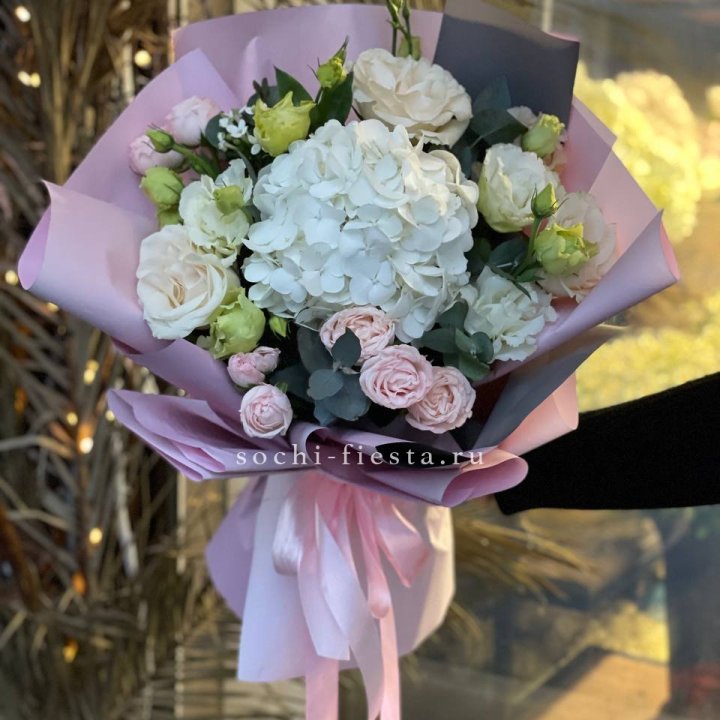 Букет с гортензией №3 в Королёве
