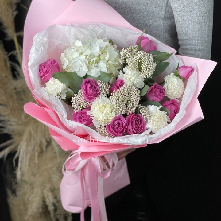 Букет с мисти бабблс №1 в Королёве