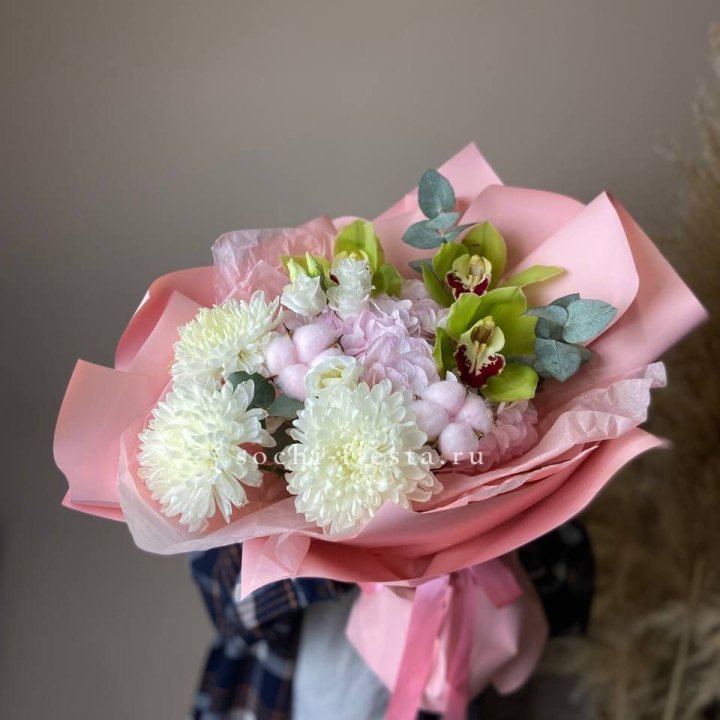  Букет с орхидеями "Вита" в Королёве