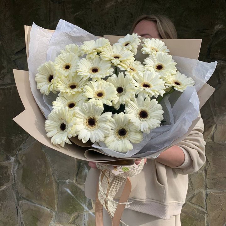 Букет голландских гербер "Шейн"" в Королёве