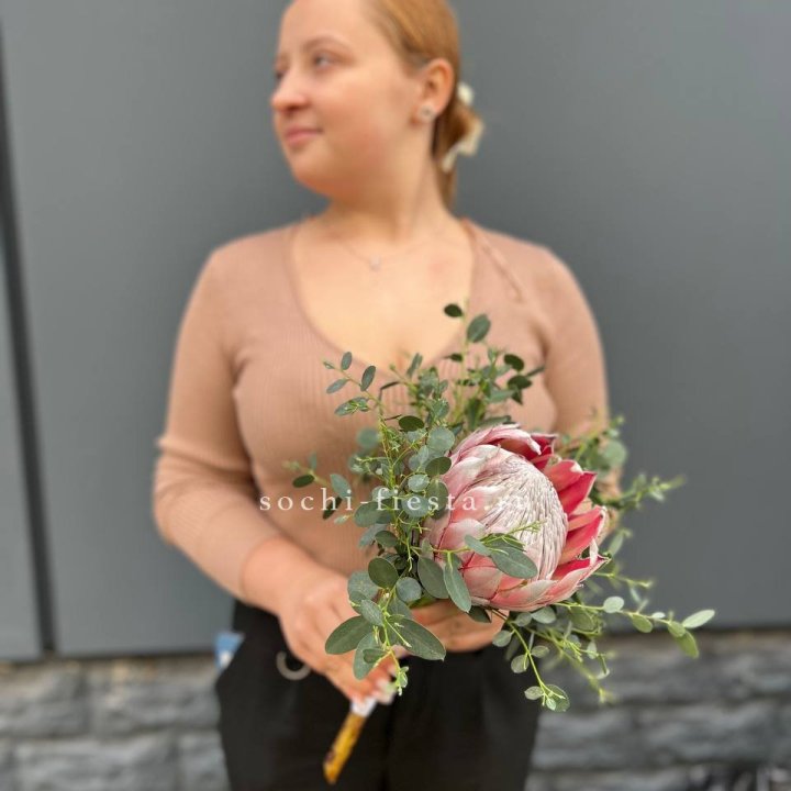 Свадебный букет "Протея" в Королёве