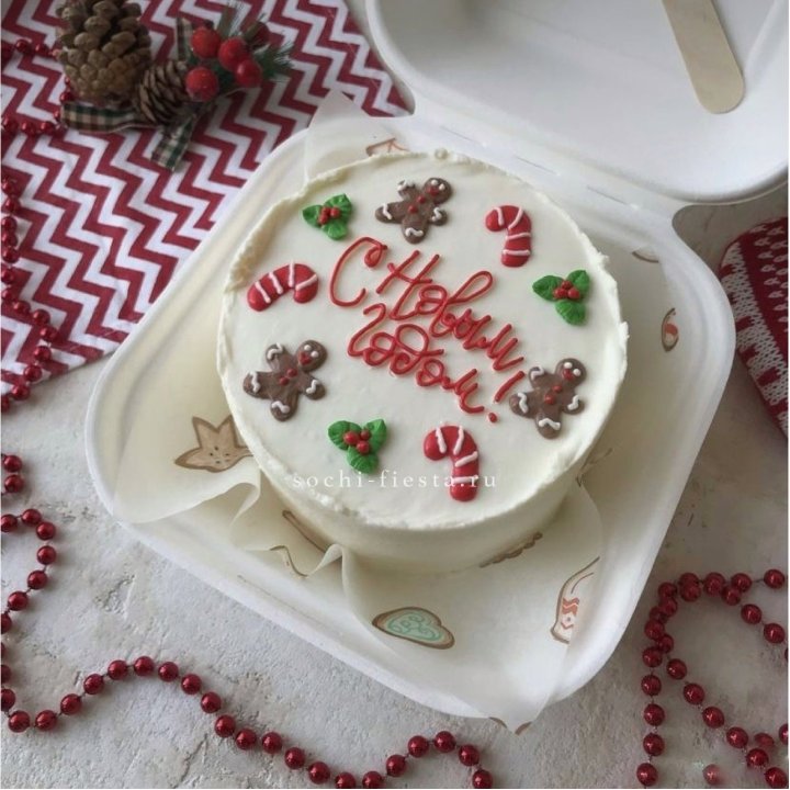 Бенто-торт "С Новым Годом!" в Королёве