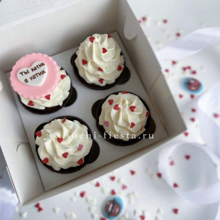 Набор капкейков "Для тебя" в Королёве