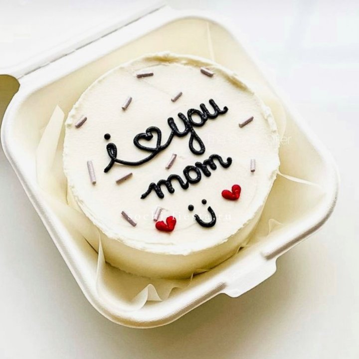 Бенто-торт "Мамочка, я люблю тебя!" в Королёве