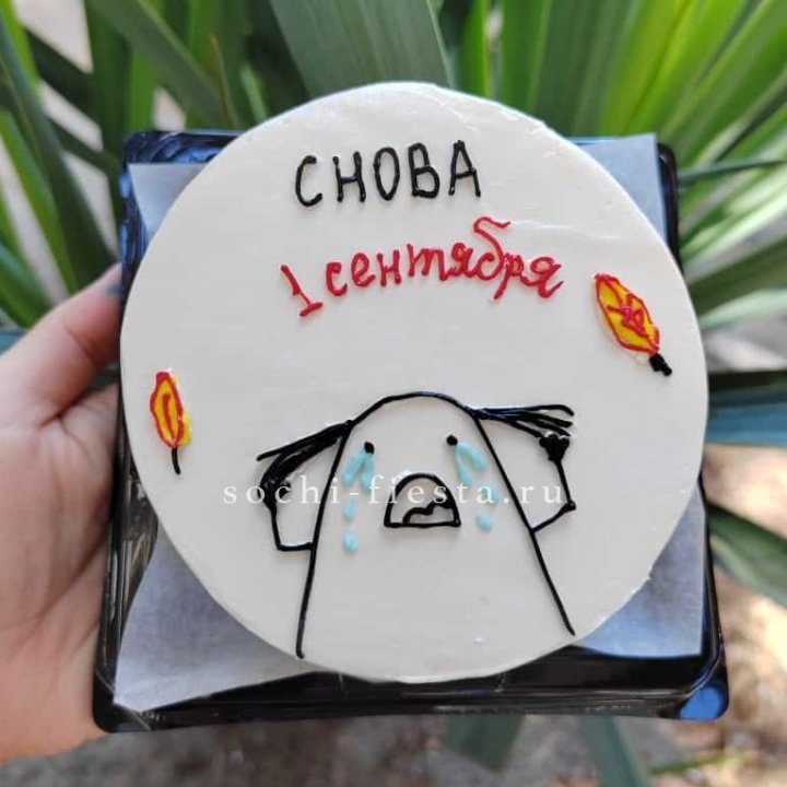 Бенто-торт "Не опять, а снова..." в Королёве