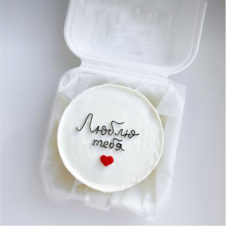 Бенто-торт "Люблю Тебя"  в Королёве