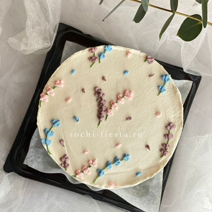 Бенто-торт "Лаванда" в Королёве