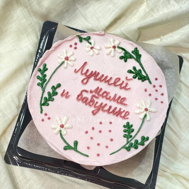Бенто-торт "Лучшей маме и бабушке"  в Королёве