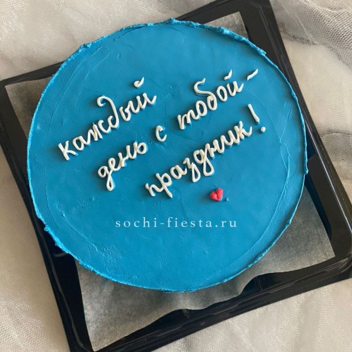 Бенто-торт "Каждый день с тобой праздник"  в Королёве