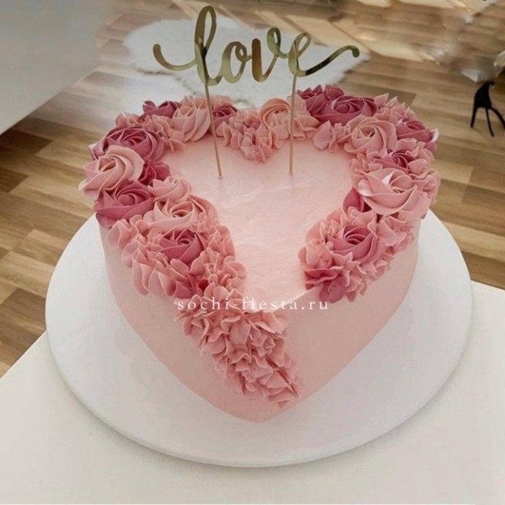 Торт "Сердце" 10 в Королёве