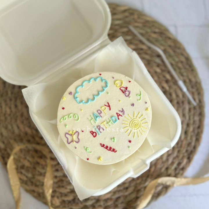 Бенто-торт "С днем рождения!"  в Королёве