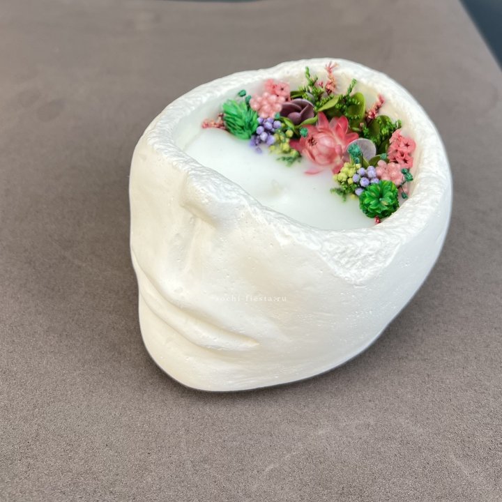 Свеча ароматическая в гипсе  в Королёве