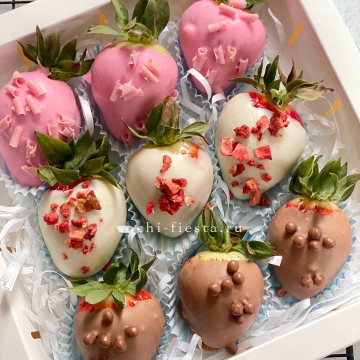 Клубника в шоколаде 9 ягод в Королёве