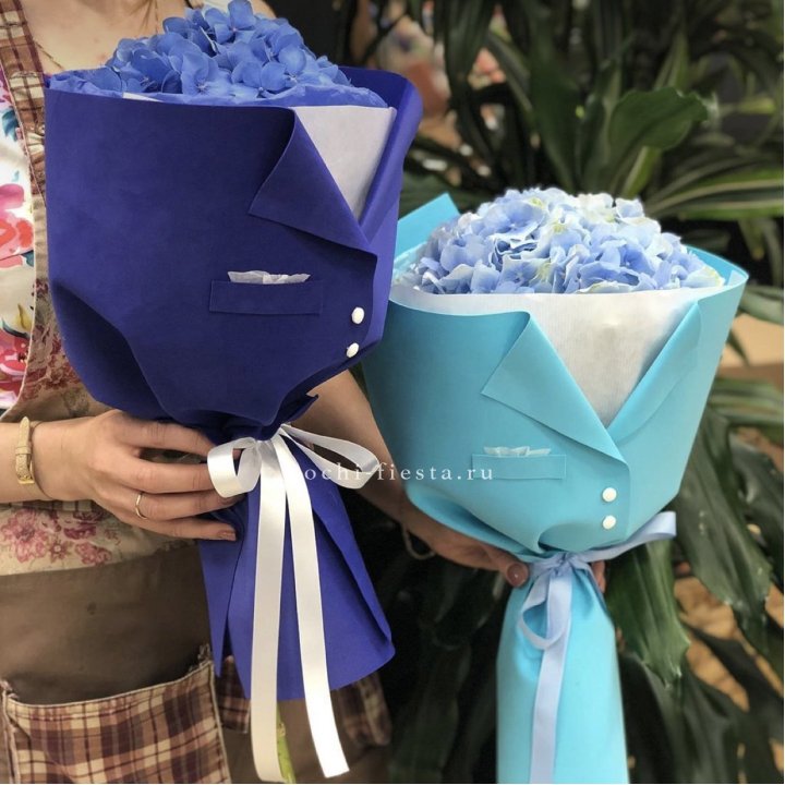 Букет с гортензией с пиджаком в Королёве