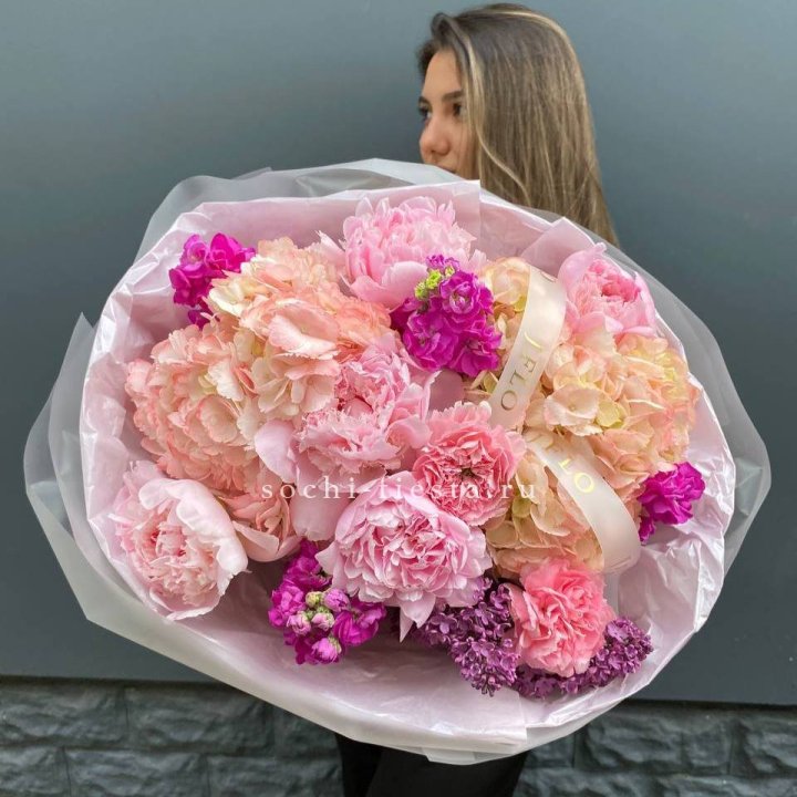  Букет "Фловер пионс" в Королёве