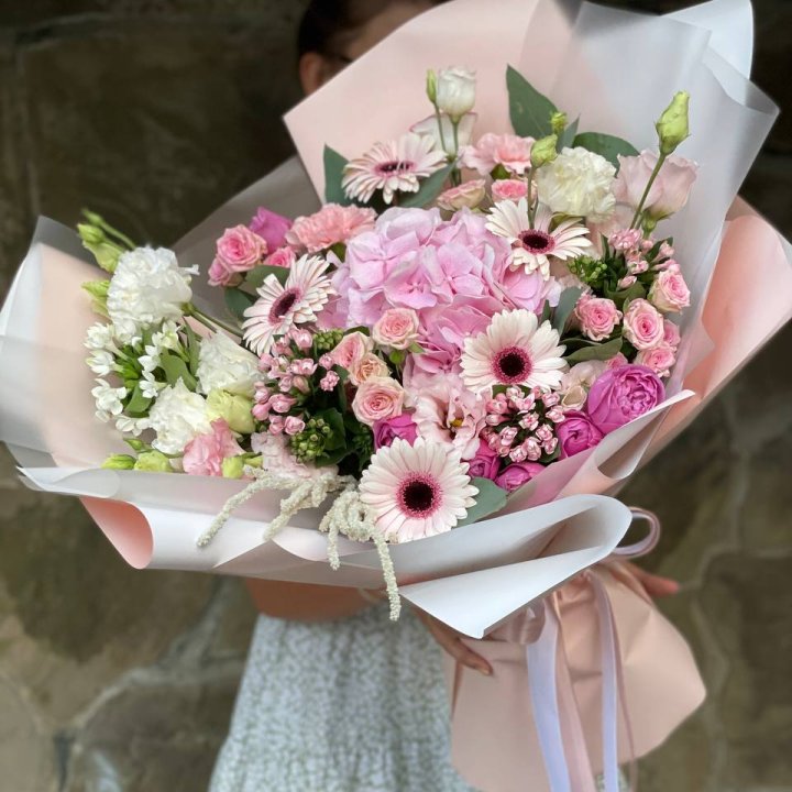 Авторский букет Пич в Королёве