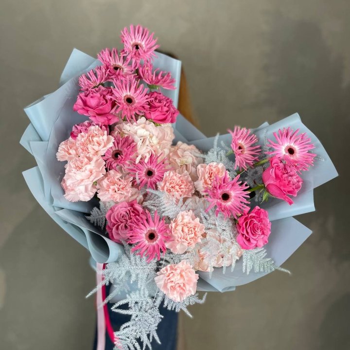 Дизайнерский букет "Свит хаер" в Королёве