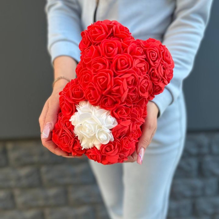 Медведь с белым сердцем в Королёве