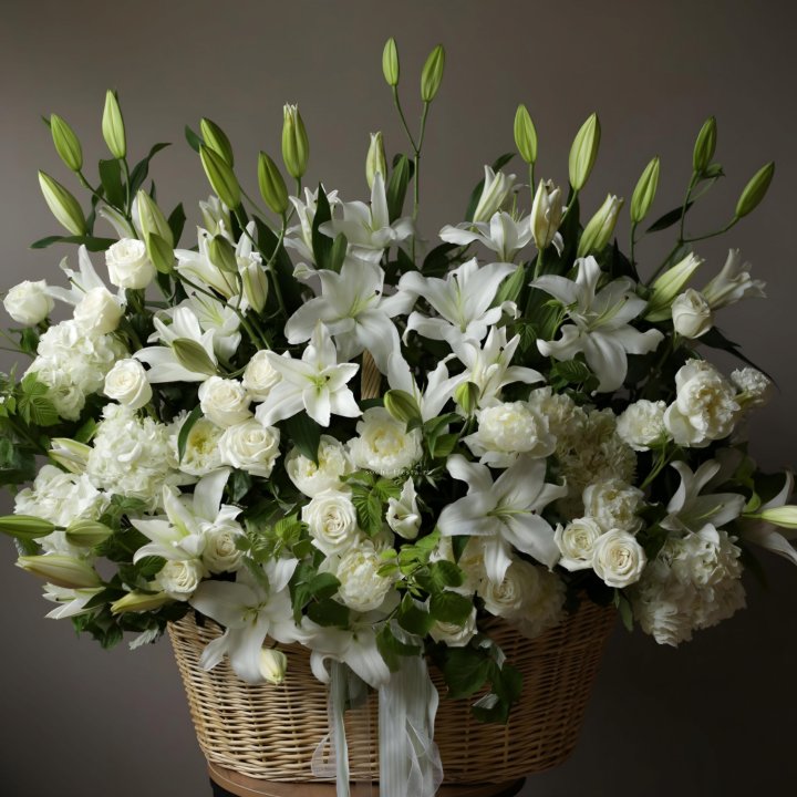 Цветочная корзина макси №3 в Королёве