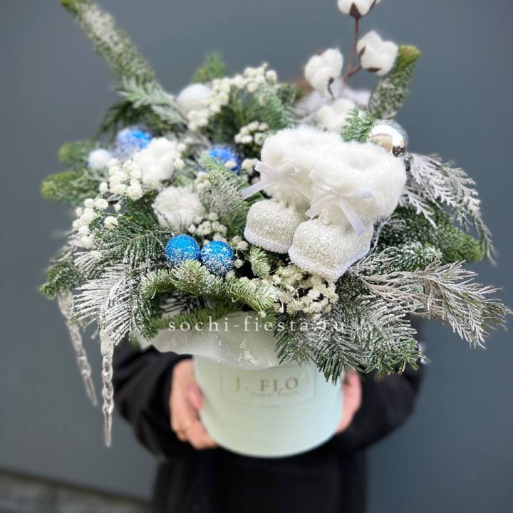 Новогодний бокс "Ботс блю" в Королёве