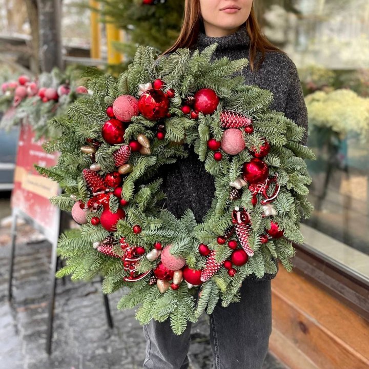 Рождественский венок  в Королёве