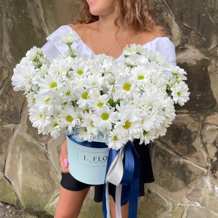 Коробка с хризантемами №2 в Королёве