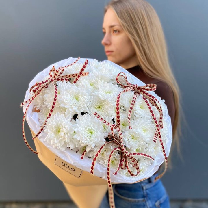 Букет "Хризантемы с любовью" в Королёве