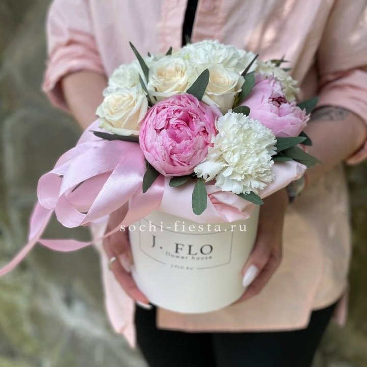 Цветочный бокс мини №2 в Королёве