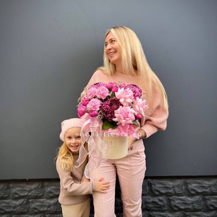 Цветочный бокс "Альба" в Королёве