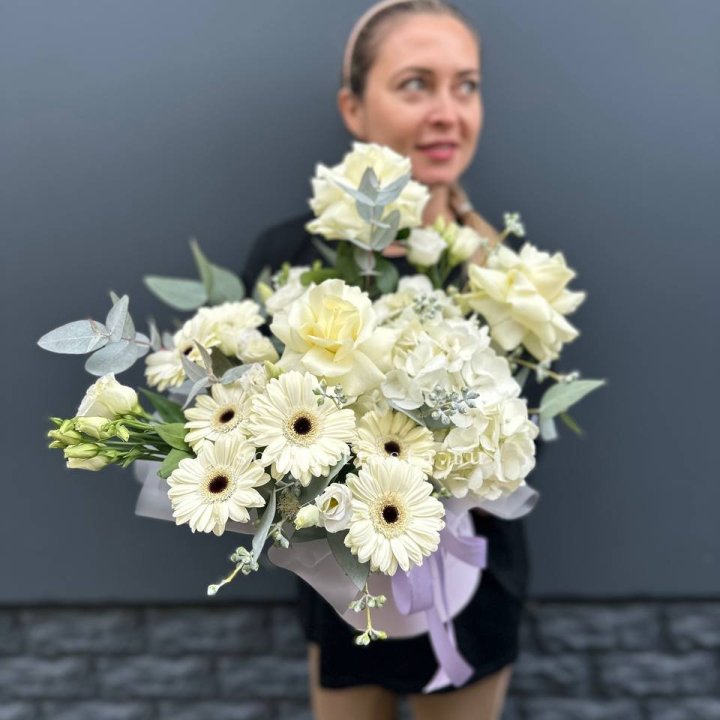 Цветочный бокс "Лавандовый сон" в Королёве