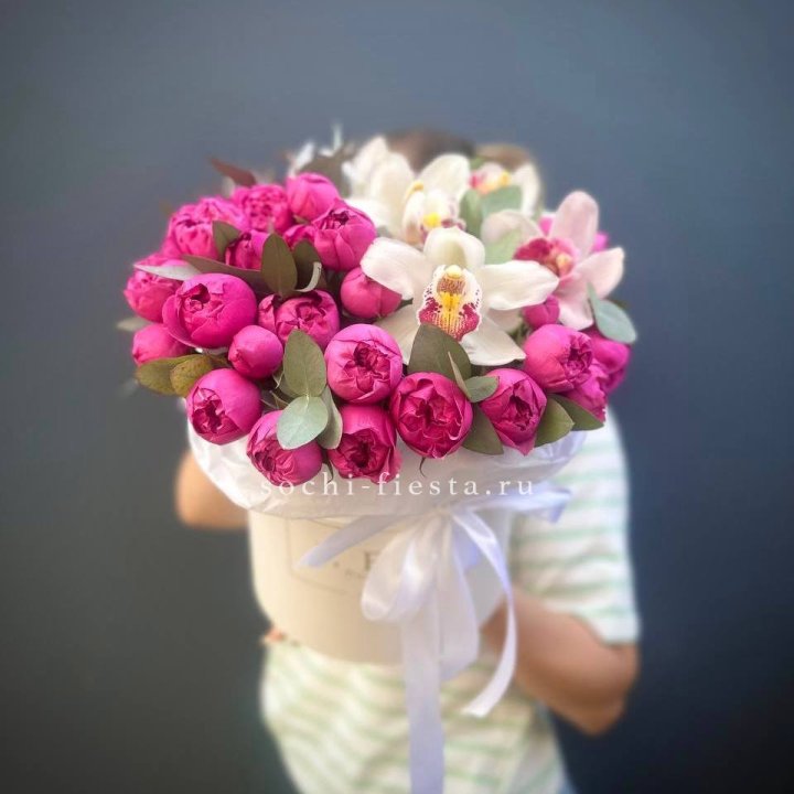 Бокс дуо мисти и орхидеи в Королёве