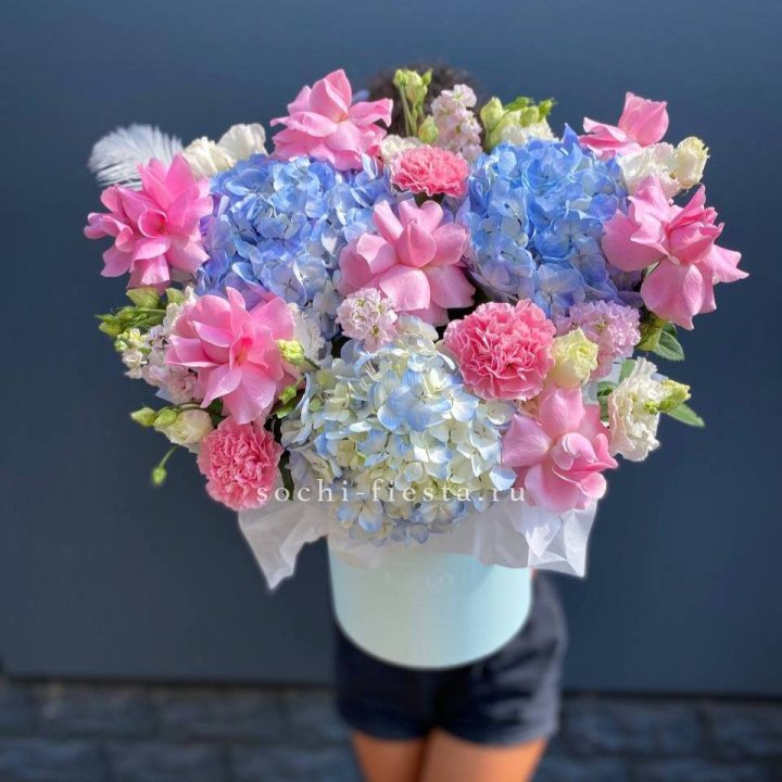 Коробка с цветами "Лемия" в Королёве