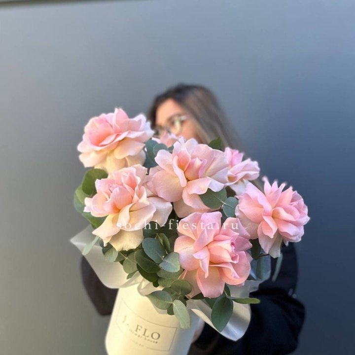 Французские роз в боксе в Королёве