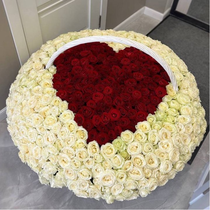 501 роза сердце в Королёве