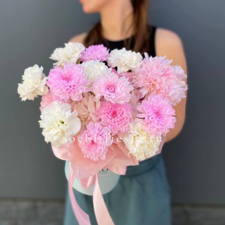 Коробка с цветами "Фиона" в Королёве