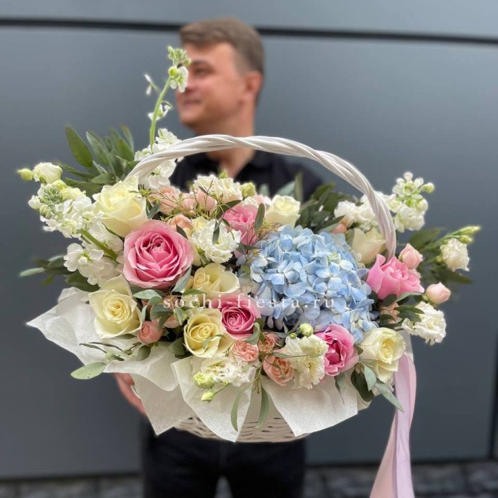 Авторская корзина "Аполинария" в Королёве