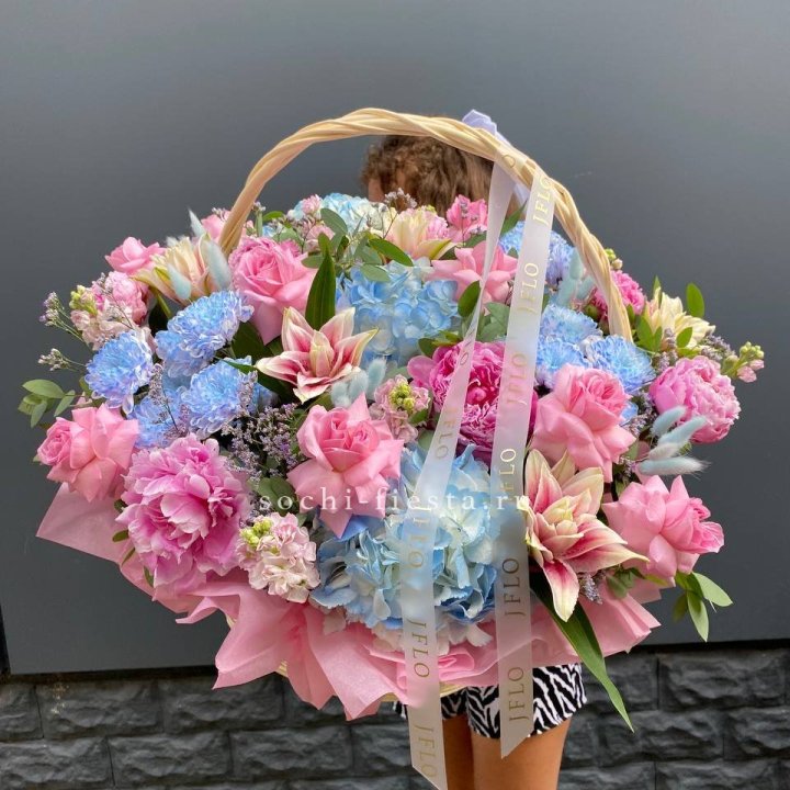 Яркая корзина "Летнее настроение" в Королёве
